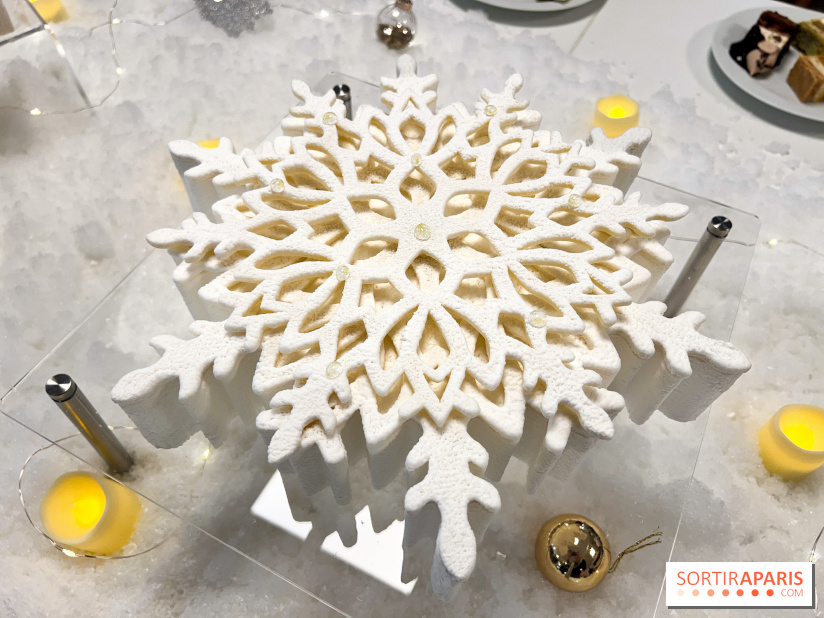 Bûches de Noël 2024 Bo&Mie - Le Flocon