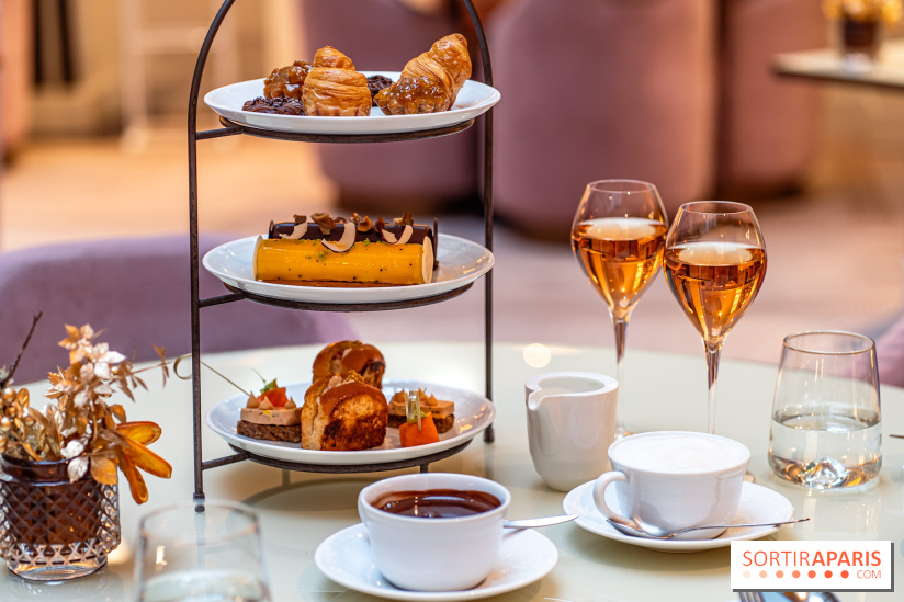 Le tea time de Noël du Scribe Paris 2024, chic et pas cher -  A7C9117