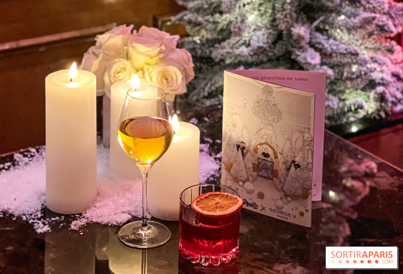 Le Christmas (Pastry) Bar du George V : le bar de Noël et ses cocktails d'exception signés Danico