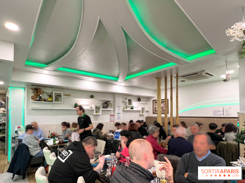 Pho Bom, le restaurant vietnamien, temple du pho et des nouilles Paris 13e - salle