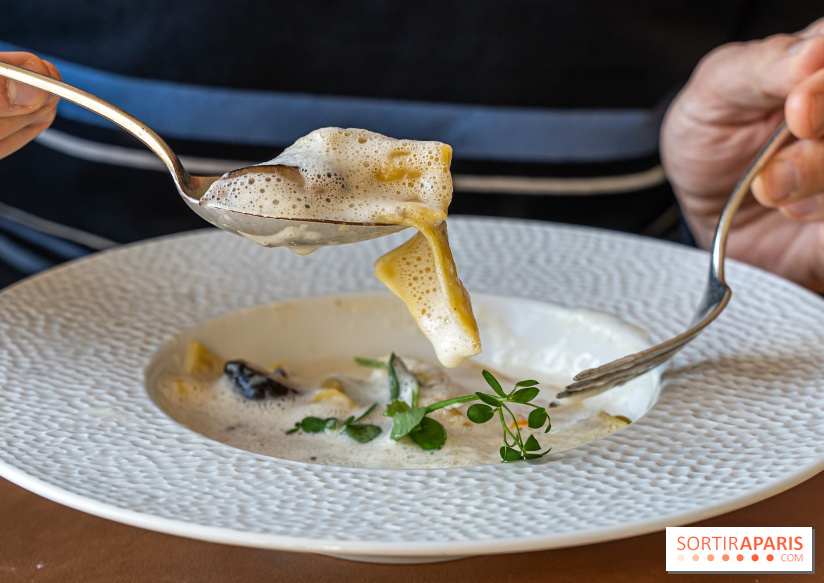 La Table du Château à Dampierre-en-Yvelines, le restaurant face au château - nos photos -  ravioles