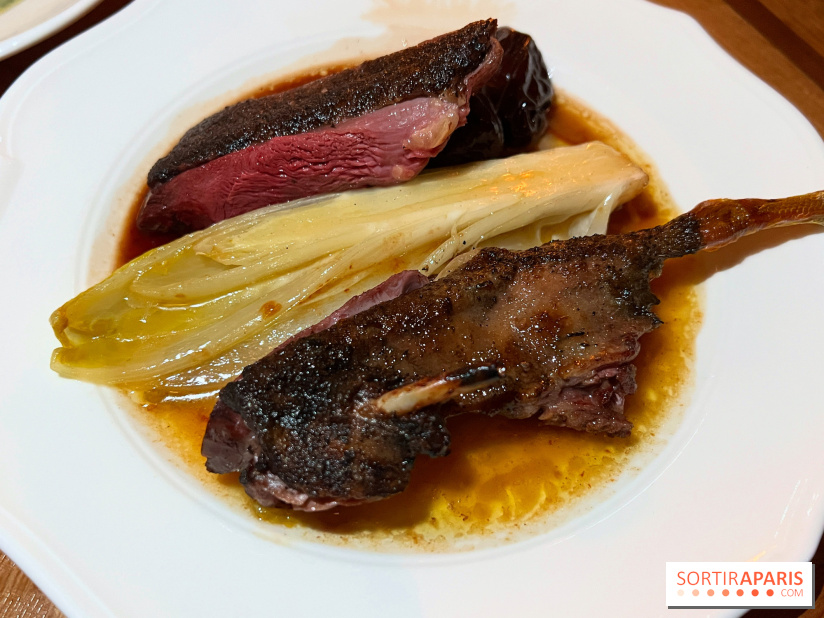 Magnolia - Canard sauvage, pruneaux