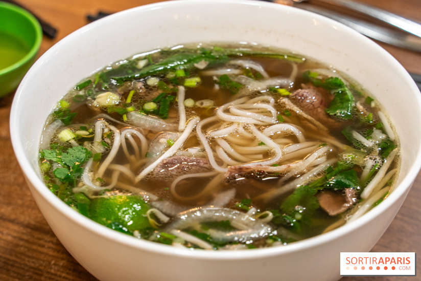 Mây Hồng, le restaurant vietnamien du 111 avenue d'Ivry Paris 13e -  bun bo hue