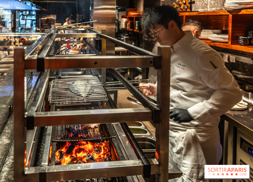 Pink Koï Paris - restaurant japonais -  Robata - chef Shu Ding