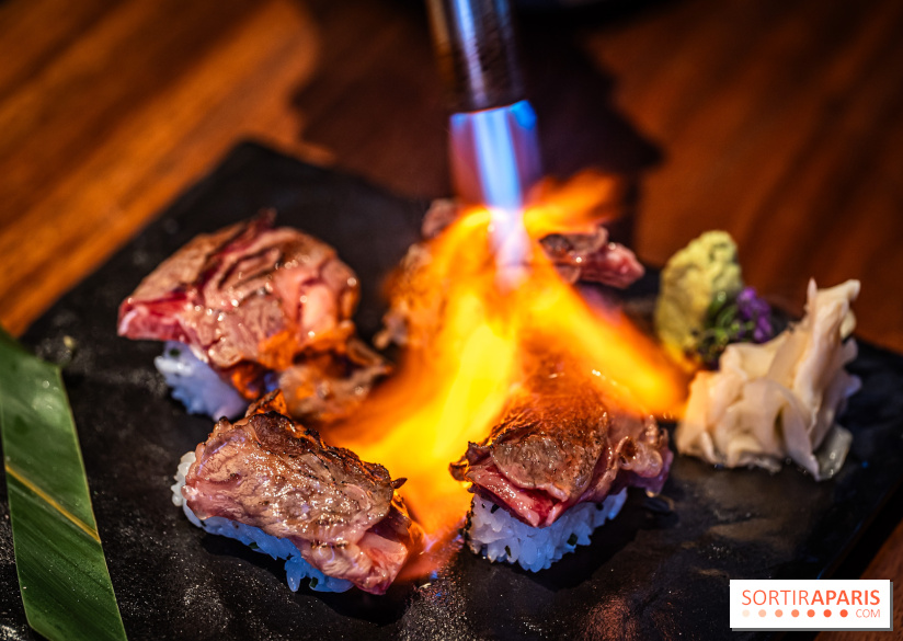 Pink Koï Paris - restaurant japonais -  Sushi Wagyu