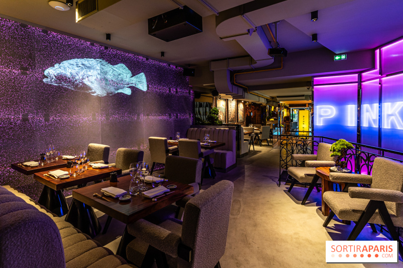 Pink Koï Paris - restaurant japonais -  salle
