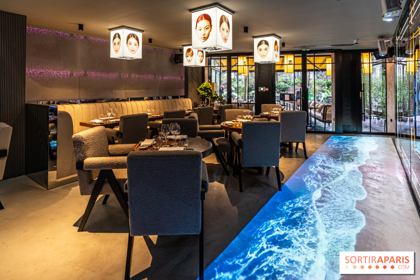 Pink Koï Paris - restaurant japonais -  salle