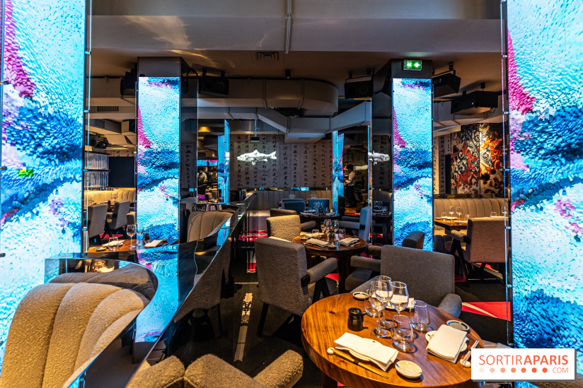 Pink Koï Paris - restaurant japonais -  salle