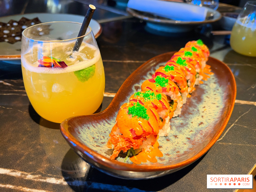 Benihana - Mocktail et rolls