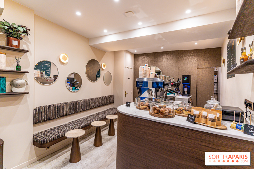 Brown Coffee shop