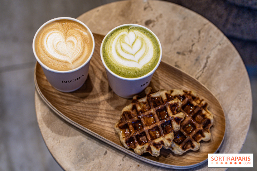 Brown Coffee shop