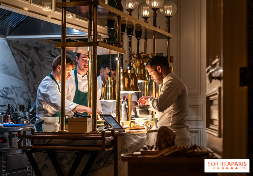 Restaurant Bellefeuille par Grégory Garimbay au Saint James Paris