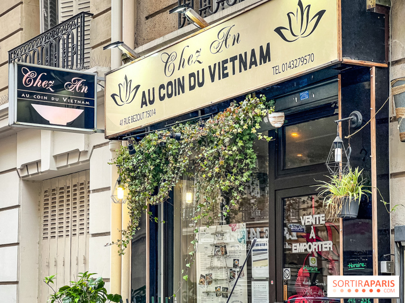 Chez An - Au coin du Vietnam, restaurant vietnamien du 14e à Paris - façade