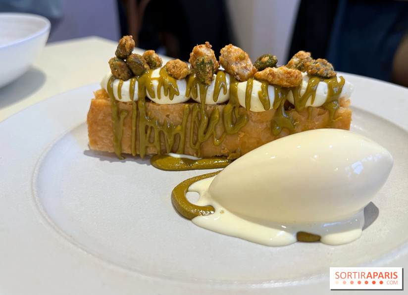 Argile - Millefeuille praliné pistache