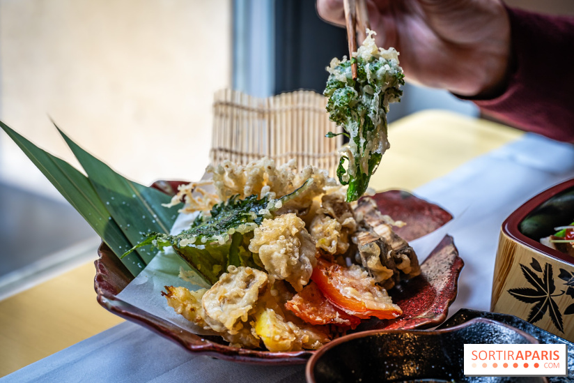 Hokusai - restaurant japonais fusion - Paris 16e - les photos - Tempura de légumes