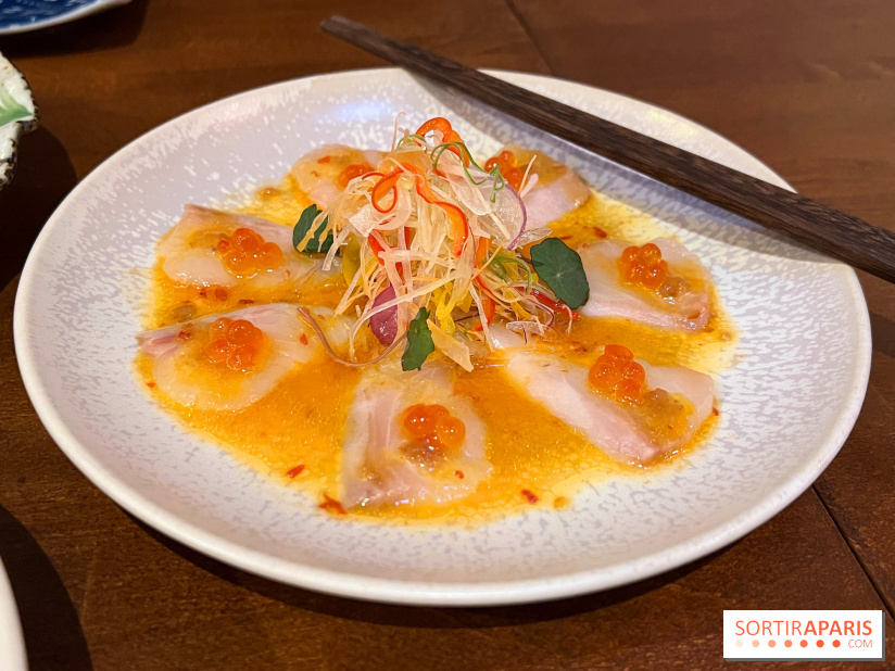 Kiku - Carpaccio de daurade royale