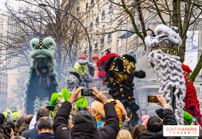 Défilé du Nouvel an Lunaire - Chinois 2025 Paris 13e - les photos