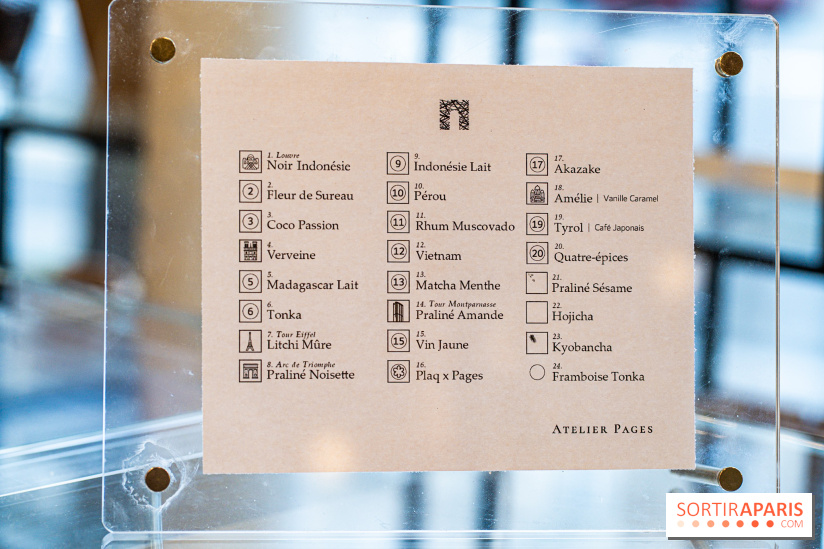 Atelier Pages, la chocolaterie franco-japonaise Paris 8e