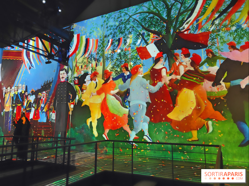 Le Douanier Rousseau, au pays des rêves : l'exposition immersive de l'Atelier des Lumières - photos