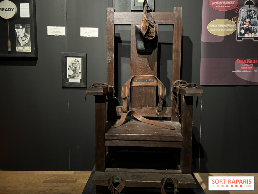 Serial Killer l'Exposition à Paris - Chaise électrique