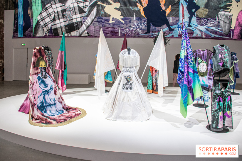 Raphaël Barontini : l'artiste au cœur d'une expo mode au Palais de Tokyo - DSC 2358