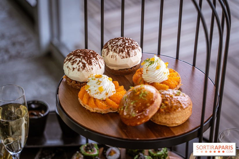 Le tea time éphémère face à la Tour Eiffel au Pullman - A7C02498