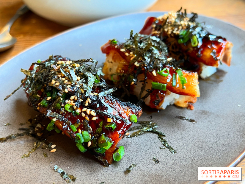 Brigade du Tigre - Sushi de cochon laqué