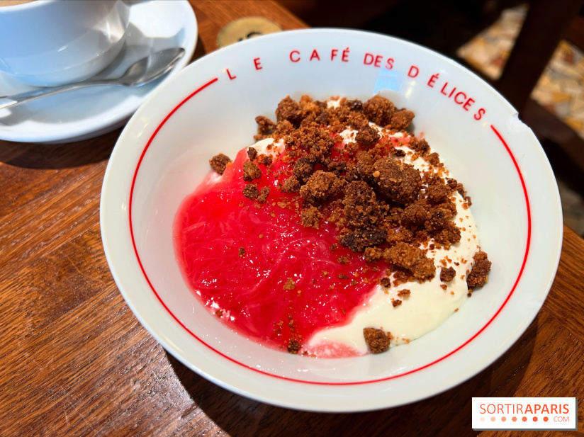 Le Café des Délices - Fontainebleau rhubarbe
