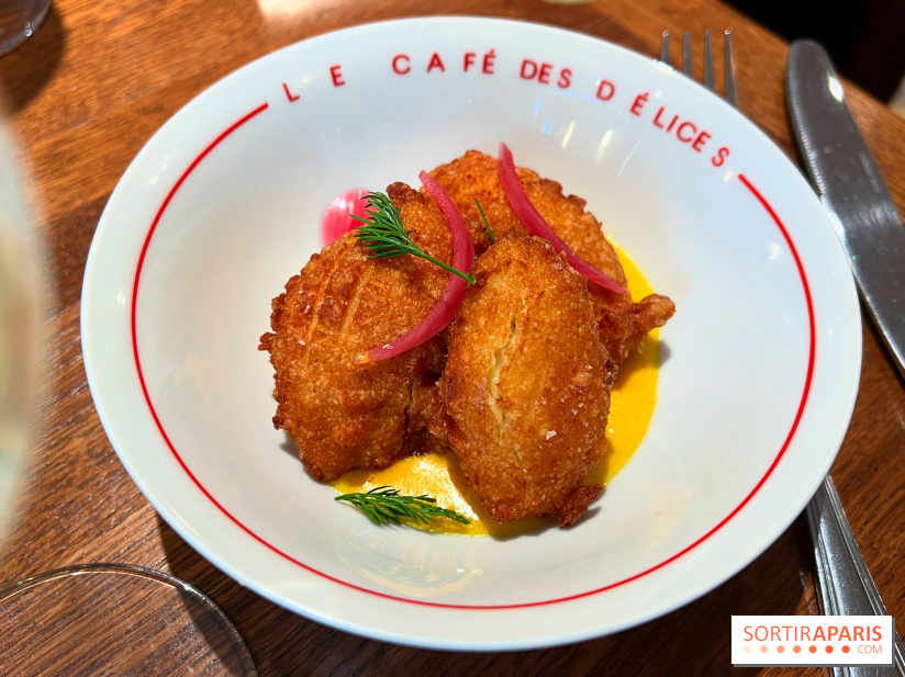 Le Café des Délices - Pommes dauphine, mimolette vieille