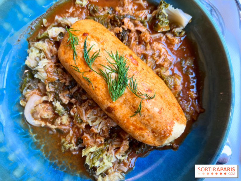 La Riotte - Quenelle de brochet, embeurrée de chou