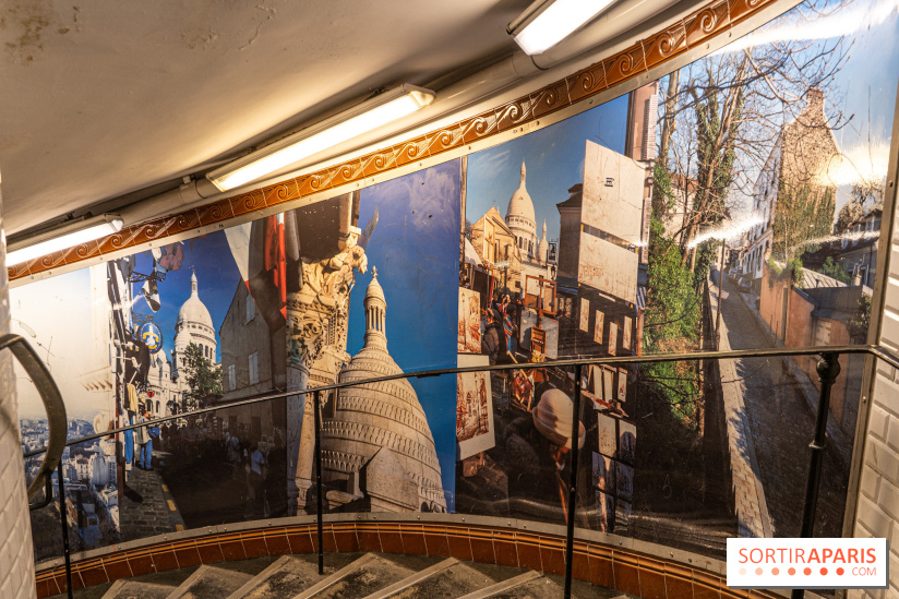 Station Abbesses - métro parisien