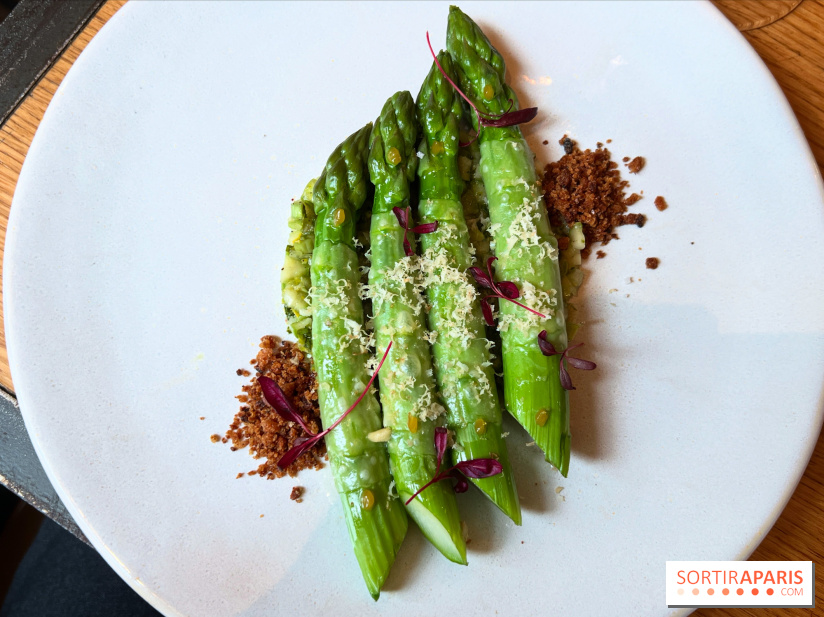 Colvert - Asperges vertes, sabayon vin jaune