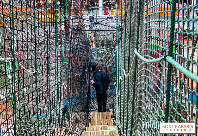 Green in the City : le labyrinthe suspendu à 19 mètres du sol à Beaugrenelle