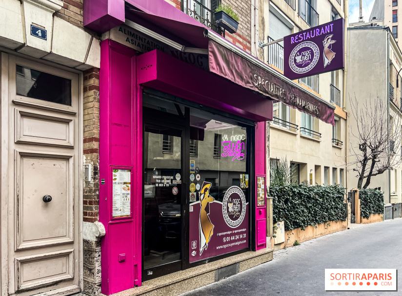 Ngoc Xuyen Saigon, le restaurant vietnamien du 13e aux bons pho et soupes de nouilles - façade