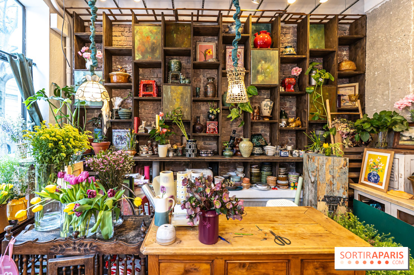 Hanoi 1988 flowers & Archives, le coffee shop vietnamien - fleuriste et atelier DIY - A7C03320