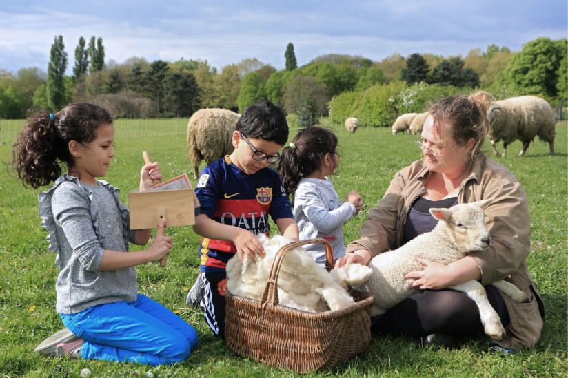 Au printemps... les parcs départementaux de Seine-Saint-Denis s’animent ! 