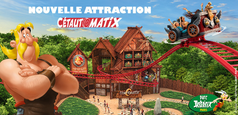 Réouverture du Parc Astérix le samedi 4 avril : cette saison, voyagez en Egypte ! 