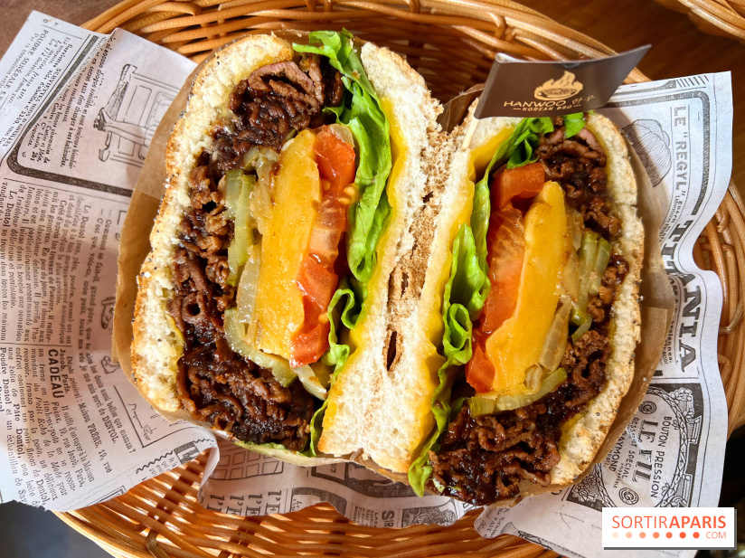 Hanwoo Korean Cafe & Bar - Burger bulgogi canard