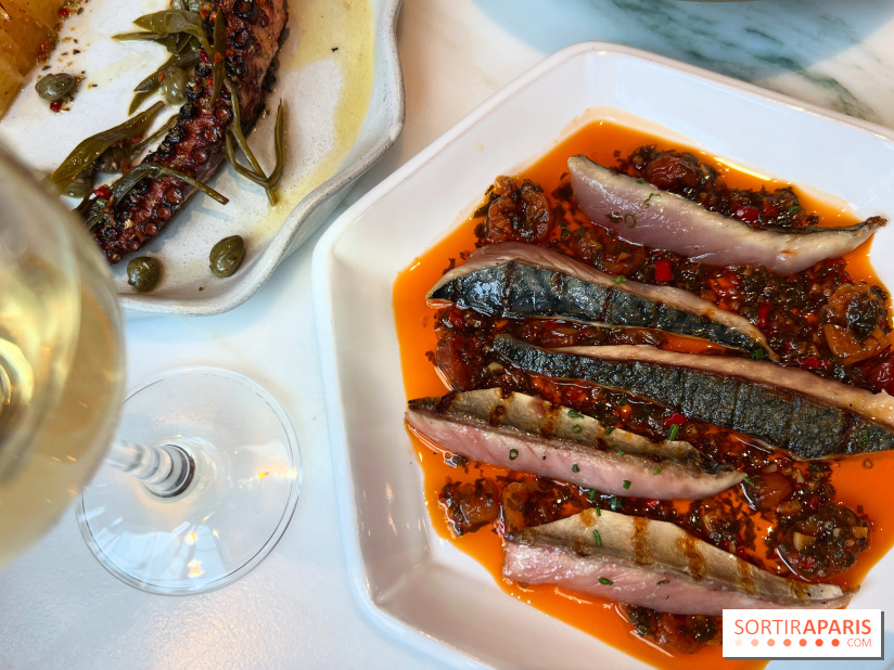 Ypseli - Maquereaux sauce Corfou