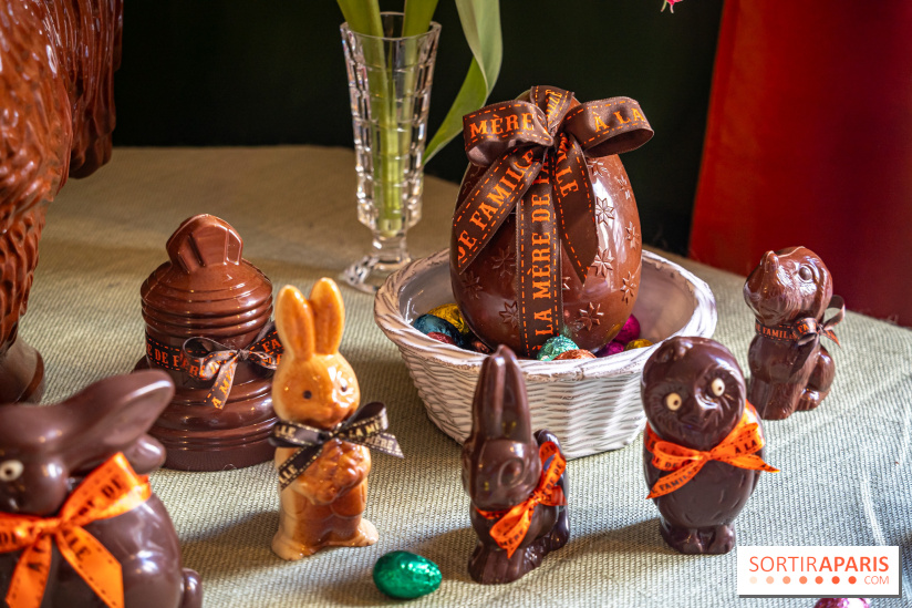 Les chocolats de Pâques de À la Mère de Famille 2025