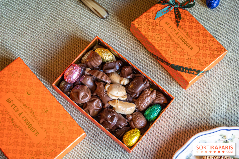 Les chocolats de Pâques de À la Mère de Famille 2025