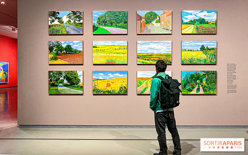 David Hockney : la plus grande exposition retrospective de l'artiste à la Fondation Louis Vuitton - IMG 8519 jpg