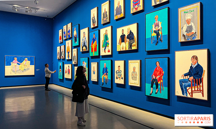 David Hockney : la plus grande exposition retrospective de l'artiste à la Fondation Louis Vuitton - IMG 8602 jpg