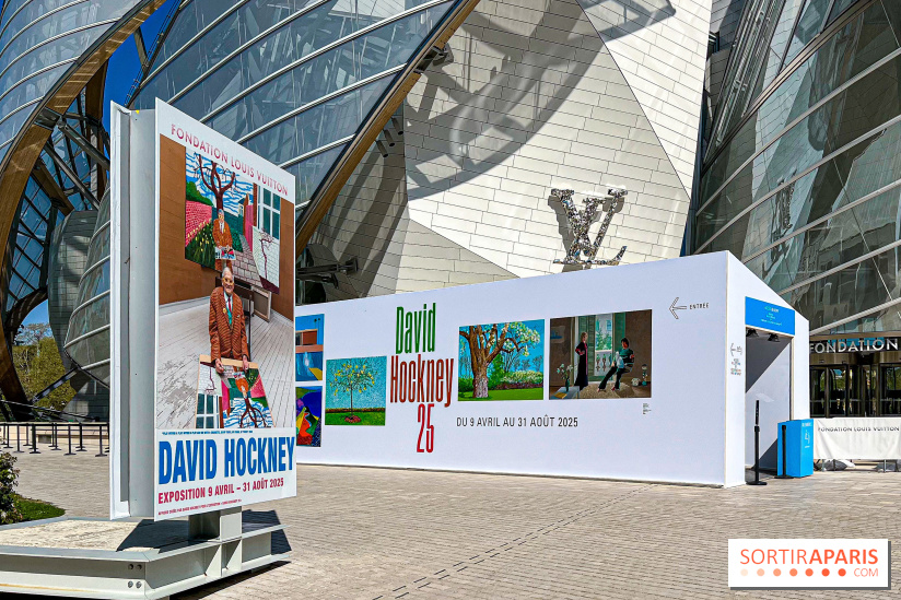 David Hockney : la plus grande exposition retrospective de l'artiste à la Fondation Louis Vuitton - IMG 8800 jpg