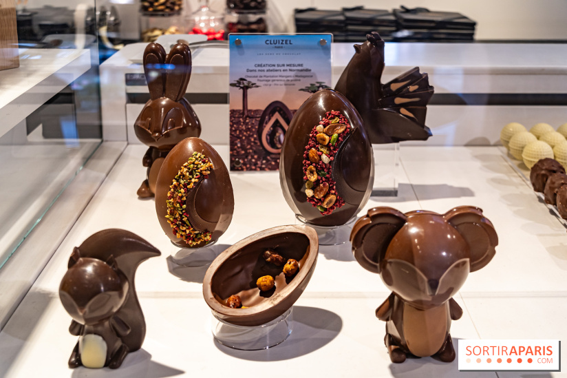 Pâques 2025 : les chocolats de la Manufacture Cluizel - photos