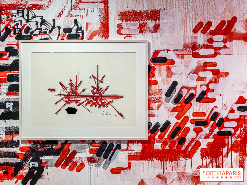 Exposition Graffiti x Georges Mathieu à la Monnaie de Paris