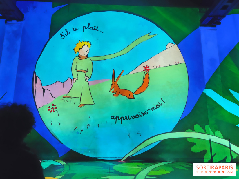 Le Petit Prince, l'odyssée immersive : un voyage poétique et coloré à vivre à l'Atelier des Lumières - fotor 1744364340514