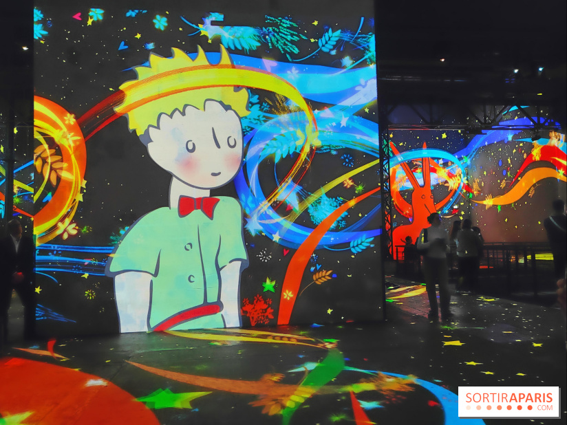 Le Petit Prince, l'odyssée immersive : un voyage poétique et coloré à vivre à l'Atelier des Lumières - fotor 1744364383659