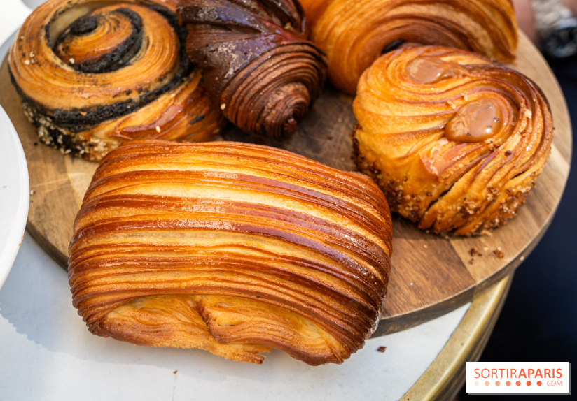 La boulangerie de Christophe Louie lance les nouvelle viennoiseries folles d'Anthony Nguyen - pain suisse