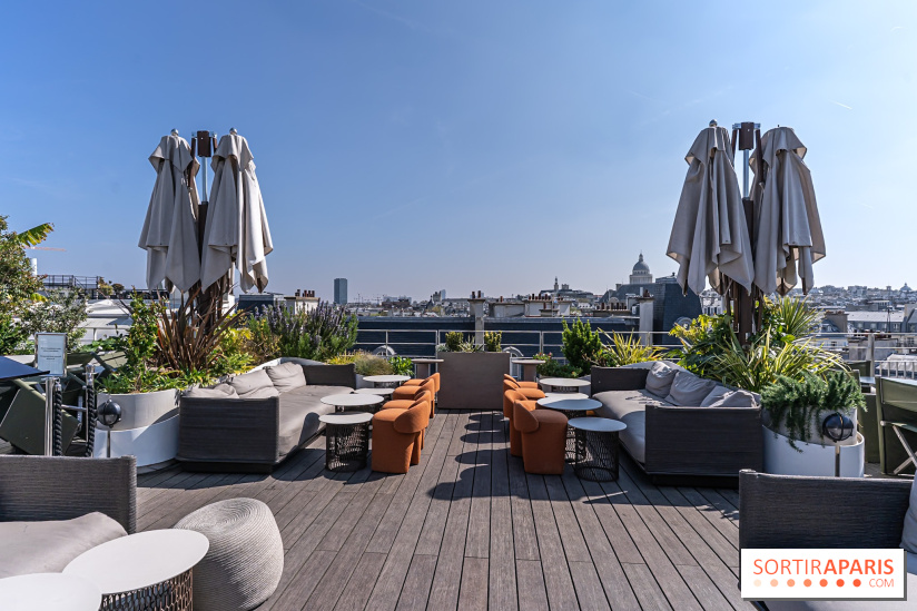 Rooftop de Dame des Arts, la terrasse panoramique sur les toits de Paris - photos